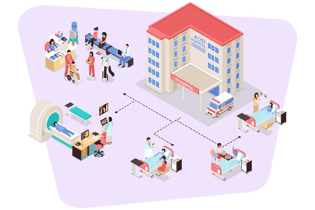 manage hospital